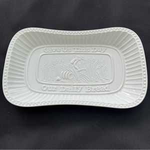 Give Us This Day Our Daily Bread Platter